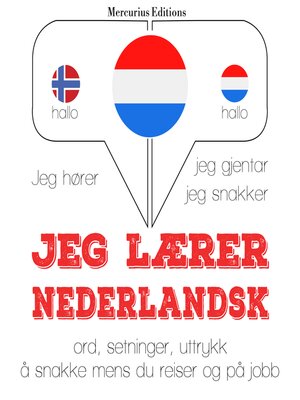cover image of Jeg lærer nederlandsk